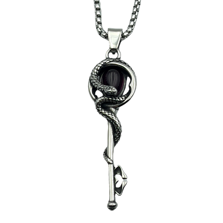 【STING925】Omega Snake Pendant Snake Pendant - Etsy